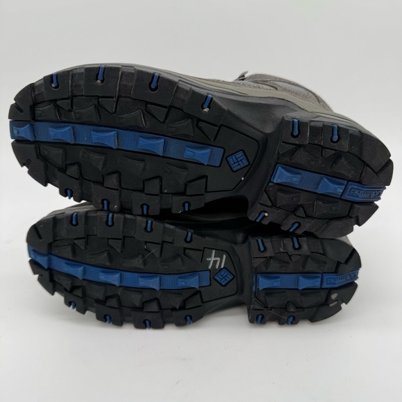 Columbia Hilltop Ridge Gray Lace Up Hiking Boot Size 7 - Picture 10 of 13